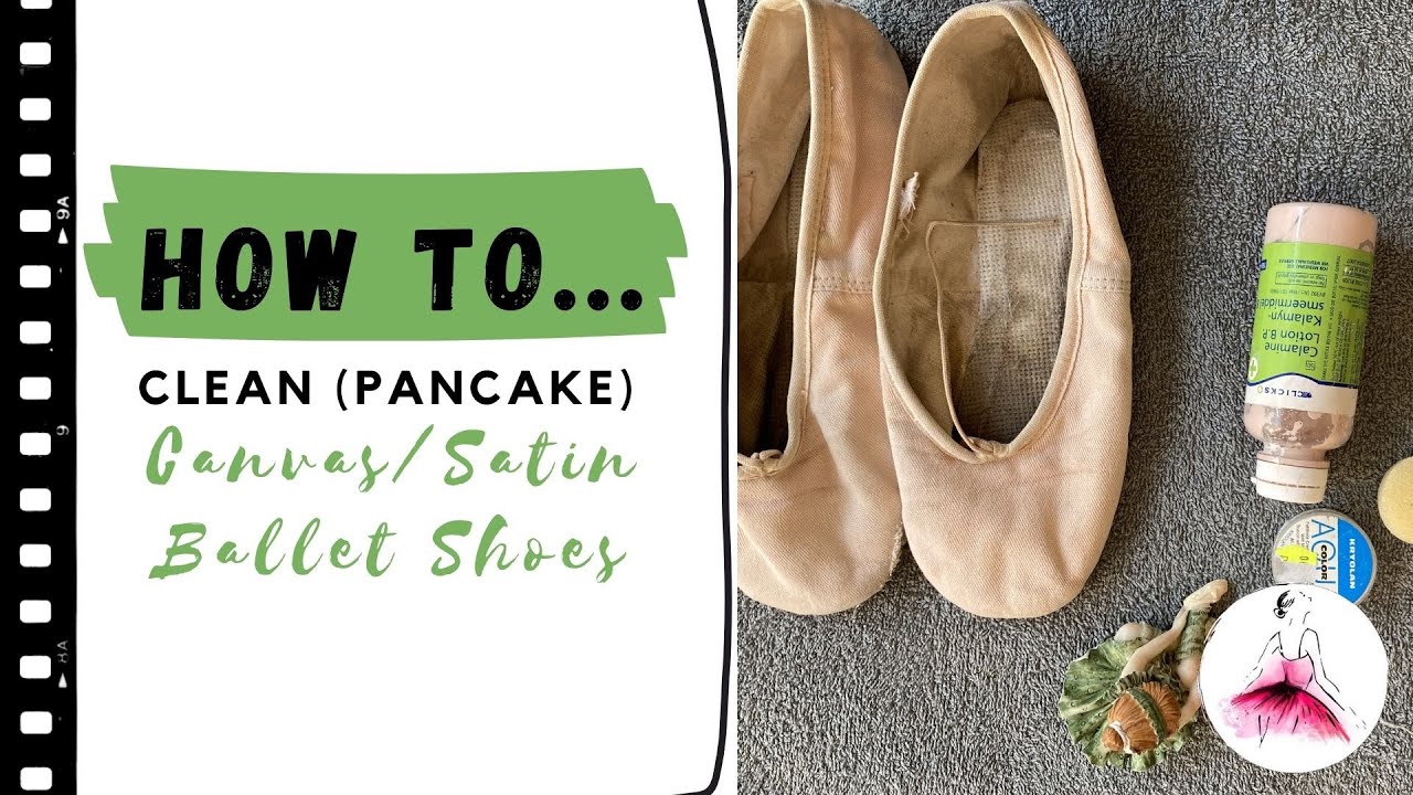How to Clean Canvas Ballet Shoes (3 min)