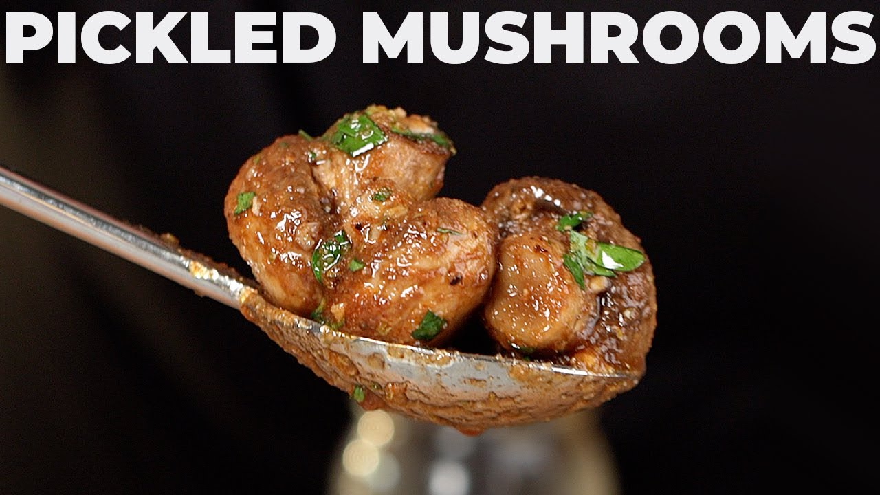 Yes you can Pickle Mushrooms and they are wildly good!