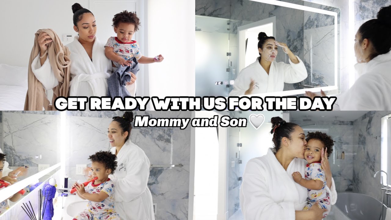 Get Ready With Us For The Day! |Mommy And Son Edition
