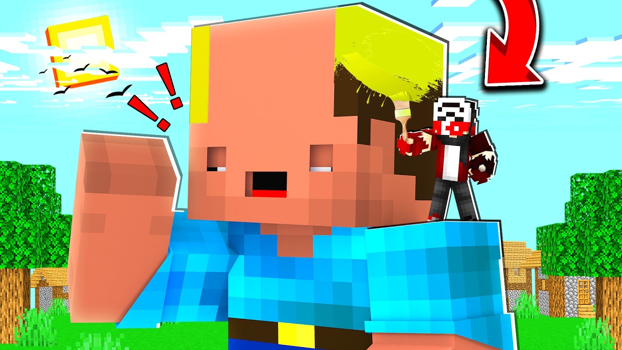 BalonCraft #785 - Balon Kafa'yı Sarı Boya TROLLEDİM - Minecraft