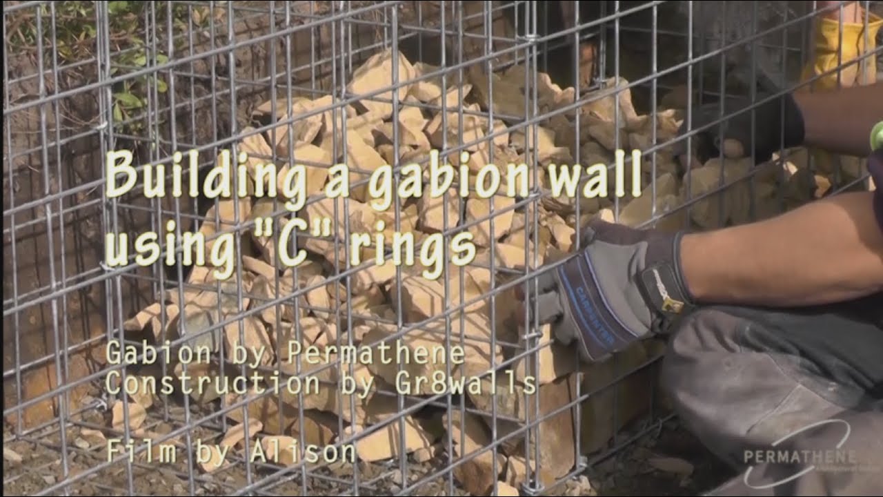 gabion wall hogrings