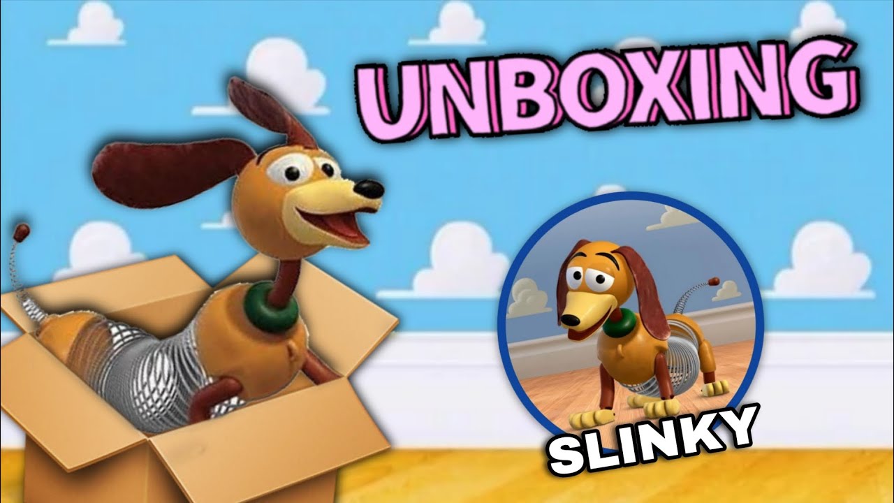 Unboxing Slinky Dog From Toy Story !!!