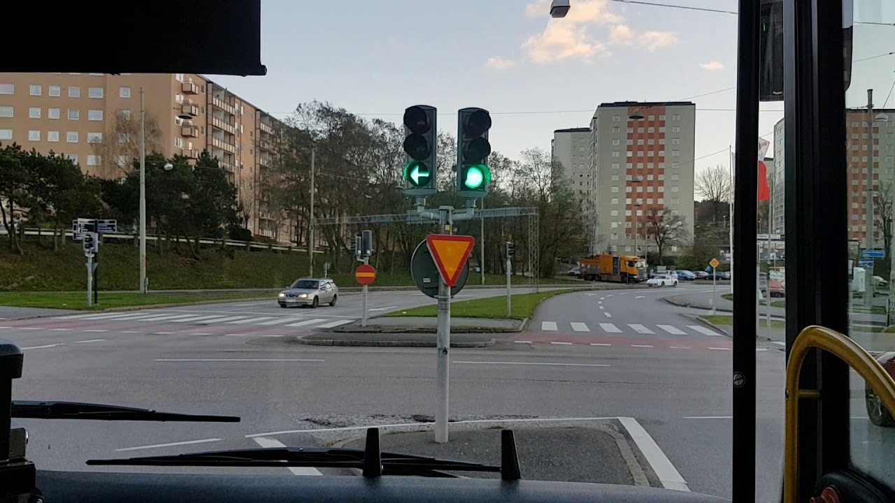 Buss 25 Länsmansgården till Balltorp ( Del 1 )