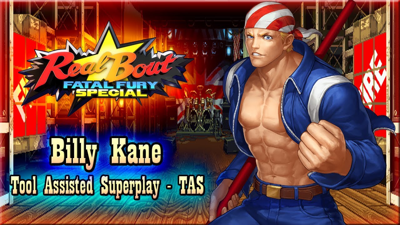 【TAS】REAL BOUT FATAL FURY SPECIAL - BILLY KANE