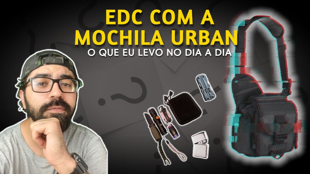 EDC Essentials: O que Levo na Mochila Urban da @INVICTUS TACTICAL