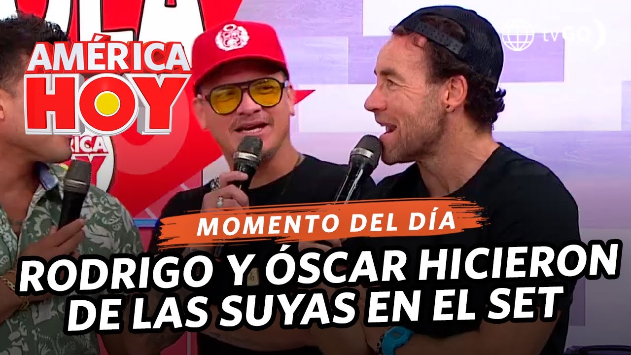 América Hoy: Rodrigo Sánchez y Óscar López jugaron “Sila y Nola del corazón roto” (HOY)