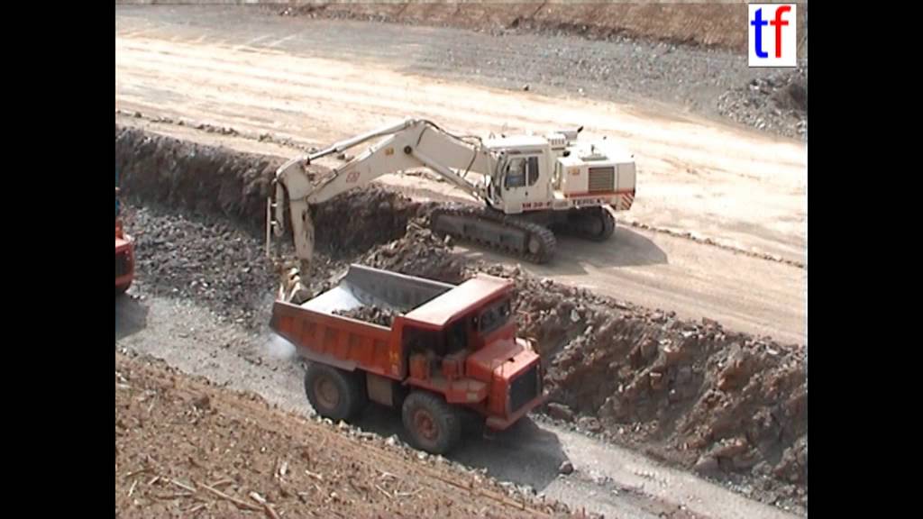 O&K RH30-F & Terex 33-07 Fa. KOHL Bau / Autobahn A1 Rengen, Germany, 2004. #1