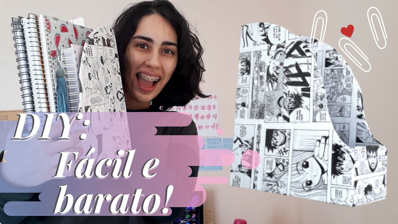 DIY - Como fazer um porta livros | Faça o seu próprio organizador de livros sem gastar muito