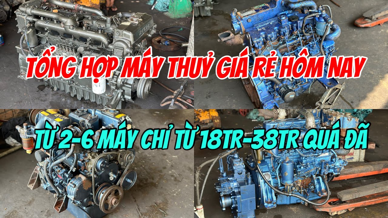 Bán Tổng Kho Máy Thuỷ Hôm Nay Giá Rẻ Thiệt Isuzu Yanmar Yamaha 0966,435,335 Ẩn| Tâm Vlog