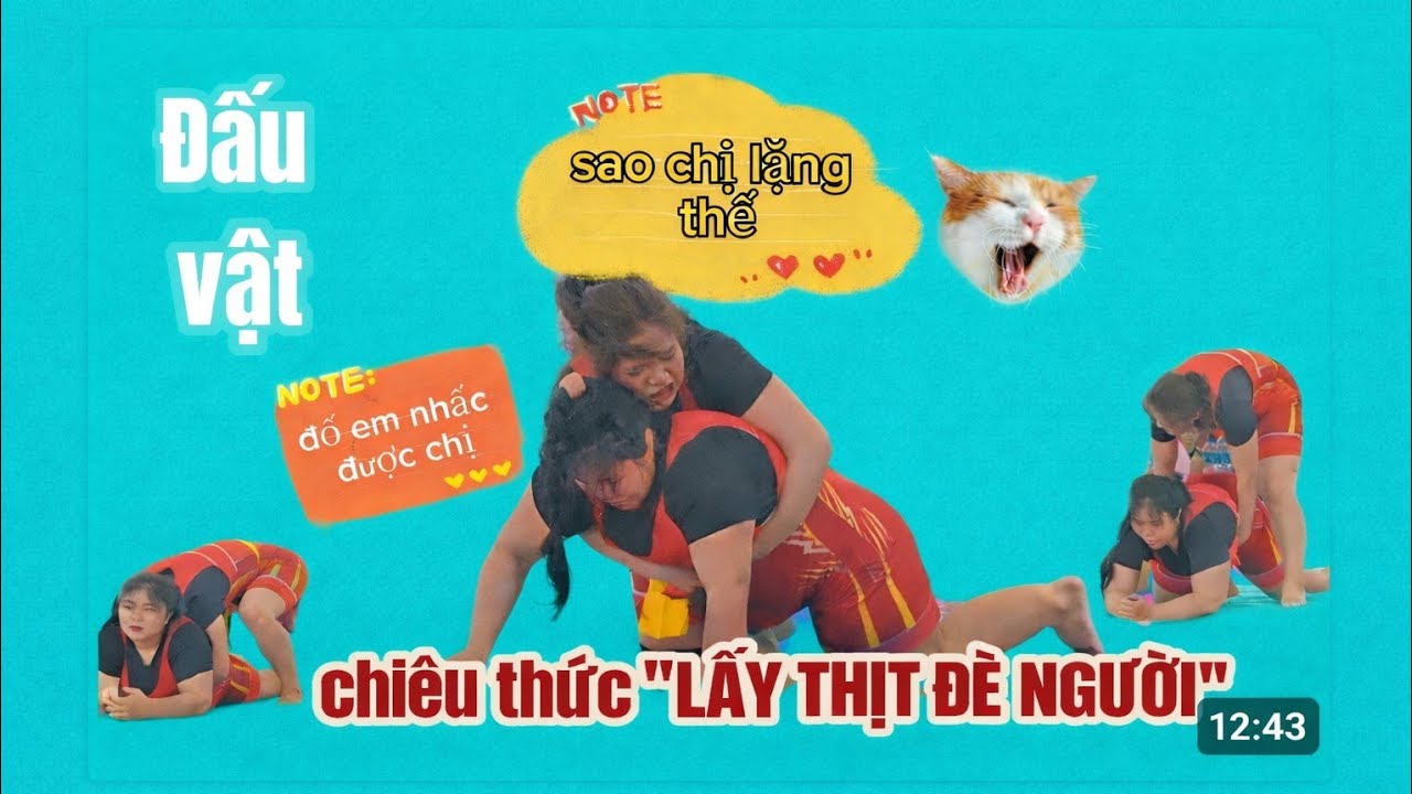 Đấu Vật Nảy Lửa Làng Khu 3 – Thạch Thất | Intense Village Wrestling Vietnam