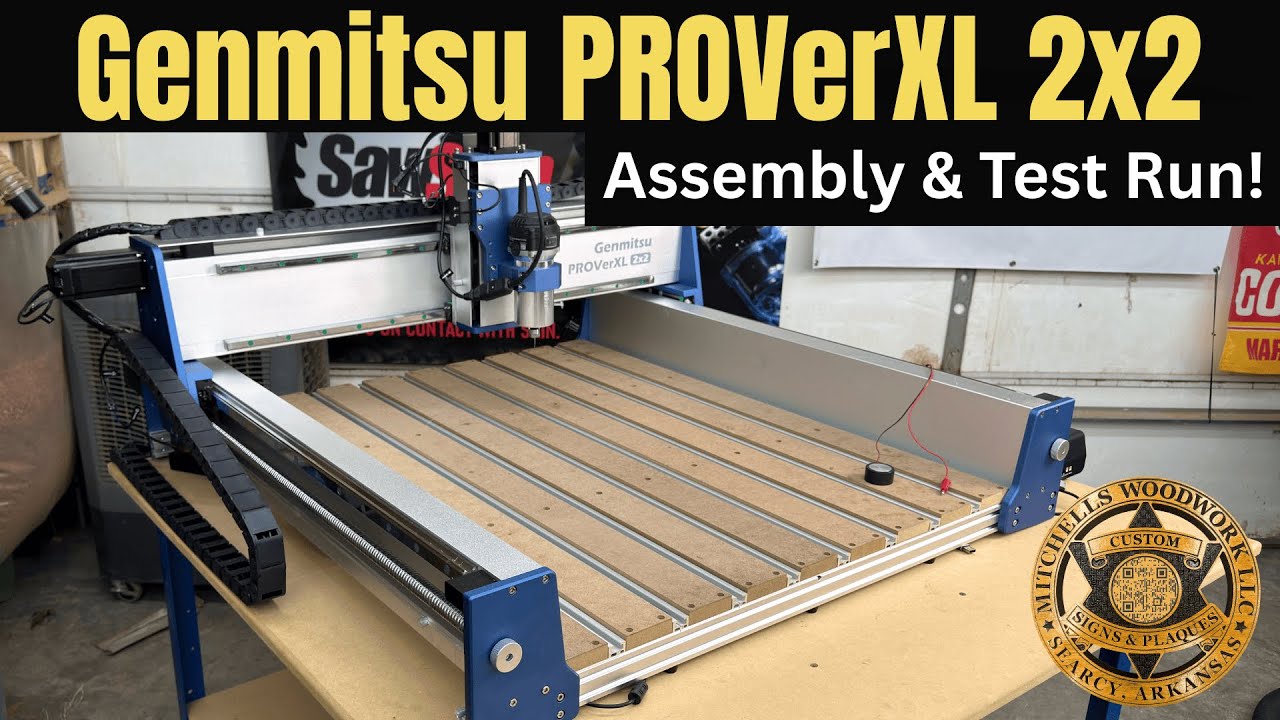 Познакомьтесь с НОВЫМ станком с ЧПУ Genmitsu PROVerXL 2x2!