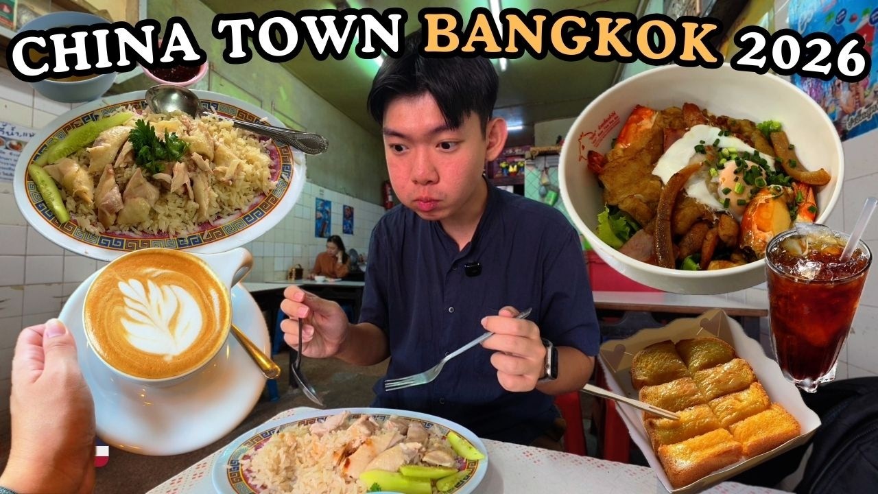 Chinatown Bangkok 2026: New Trendy Spots vs Legendary Eats! (Bangkok Food Tour)🇹🇭