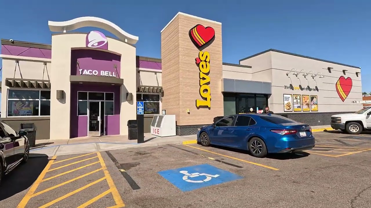$3 Taco Bell Drive Thru, Spicy Potato Soft Taco & Pepsi, Gila Bend, Arizona, 7 October 2025, NGH