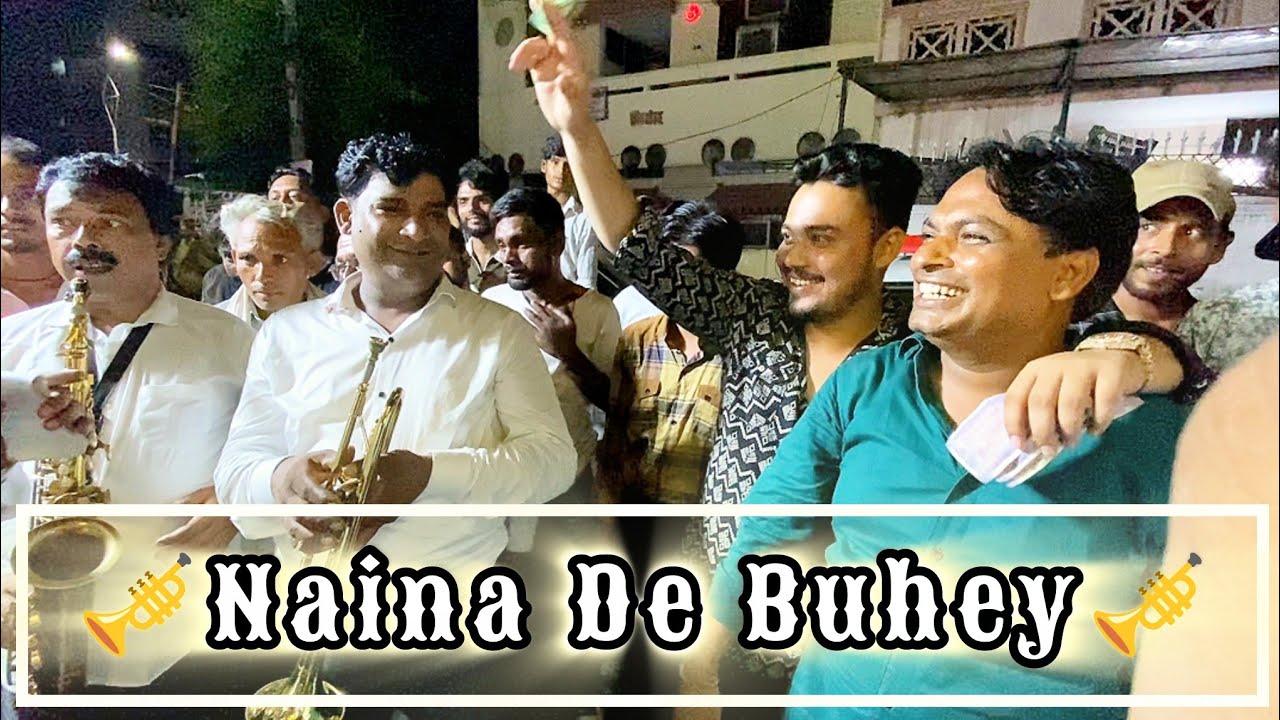 NAINA DE BUHEY💫 | FARIDABAD 2025| SHRI PUNJAB BAND DELHI 👑 2025