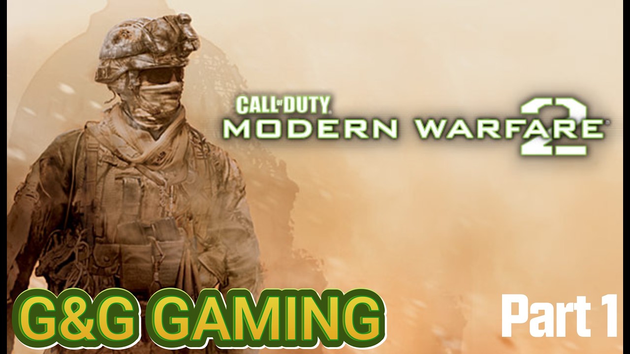 Call of Duty Modern Warfare 2 2009 Part 1 | Veteran - No Death Playthrough