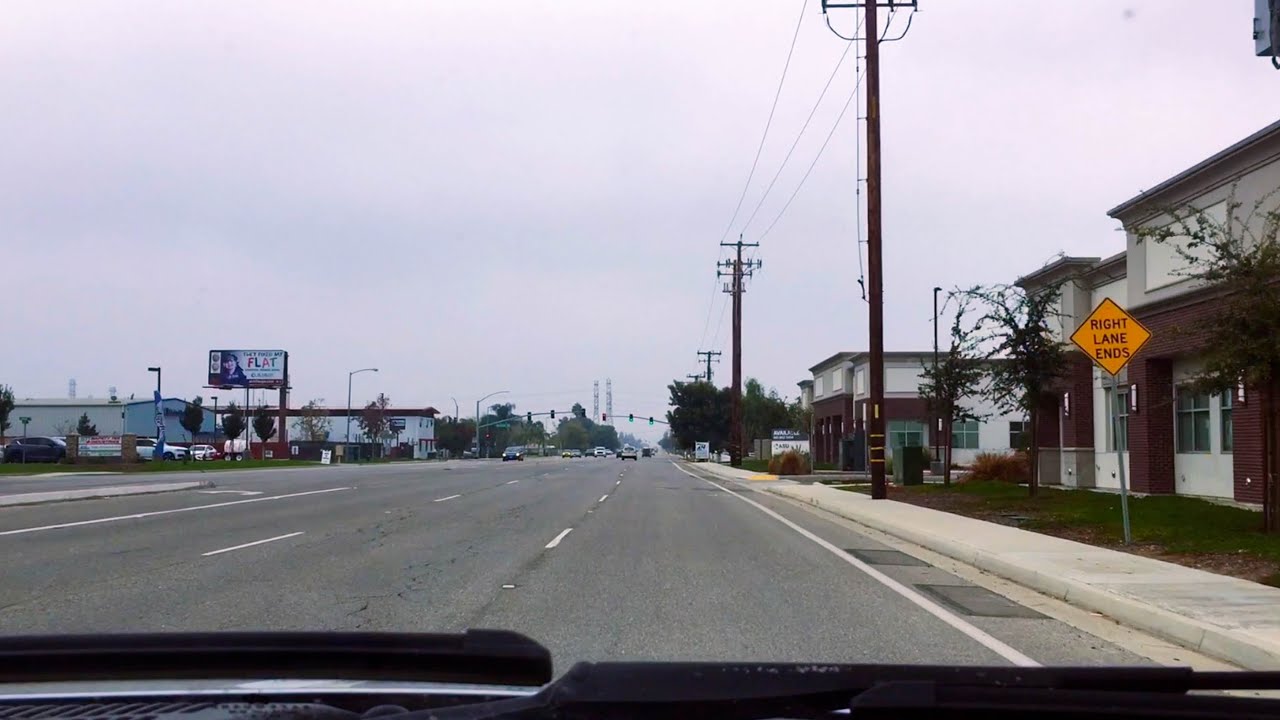 Shafter, CA to Bakersfield, CA - High Speed Driving Video