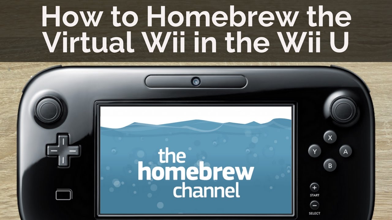 Как установить Homebrew на vWii в Wii U