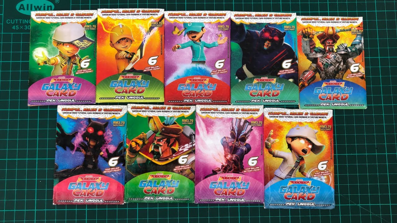 Terbaru Boboiboy galaxy card pek unggul sepanjang zaman #boboiboy #boboiboygalaxy
