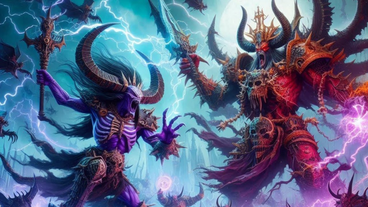 The Fierce War : Khorne vs Slaanesh TOTAL WAR WARHAMMER 3