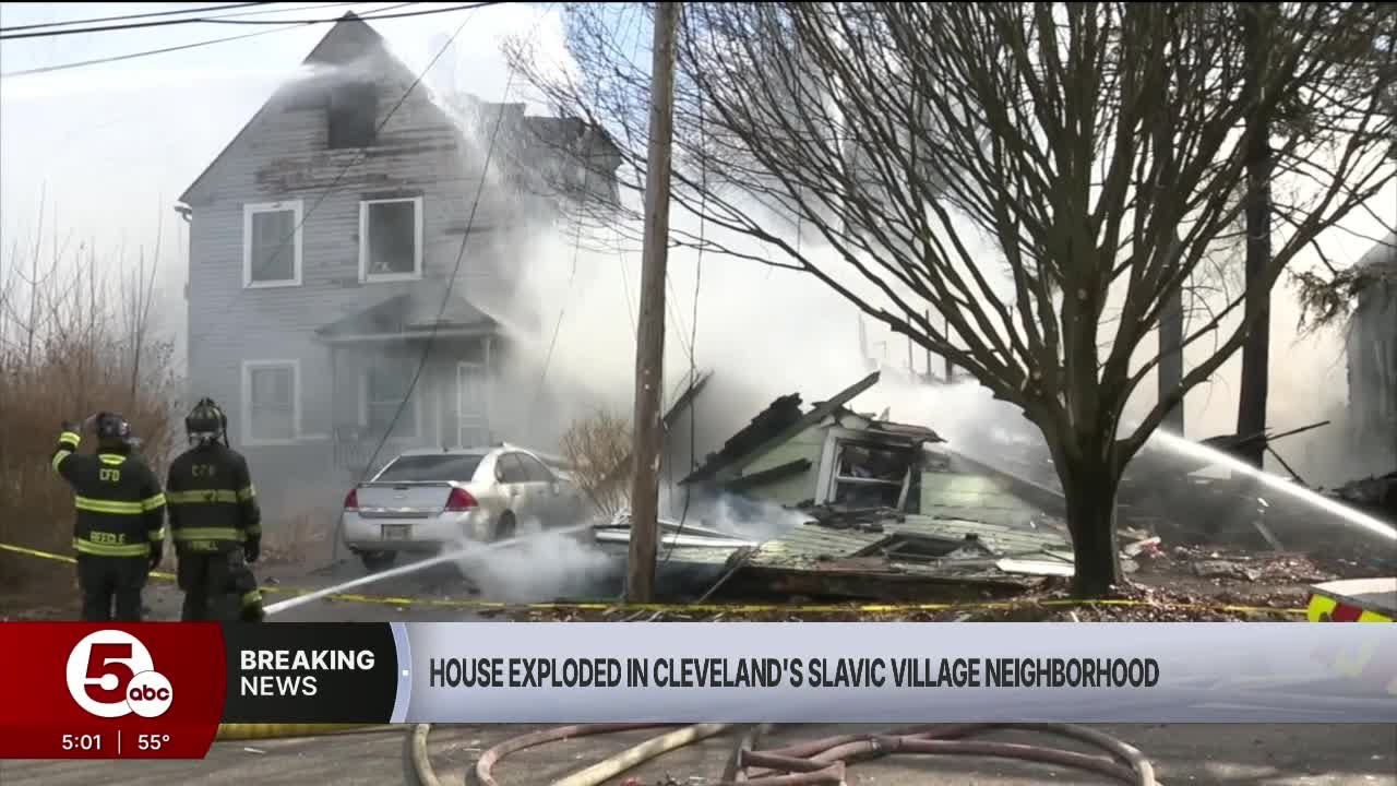 No injuries reported in Cleveland home explosion