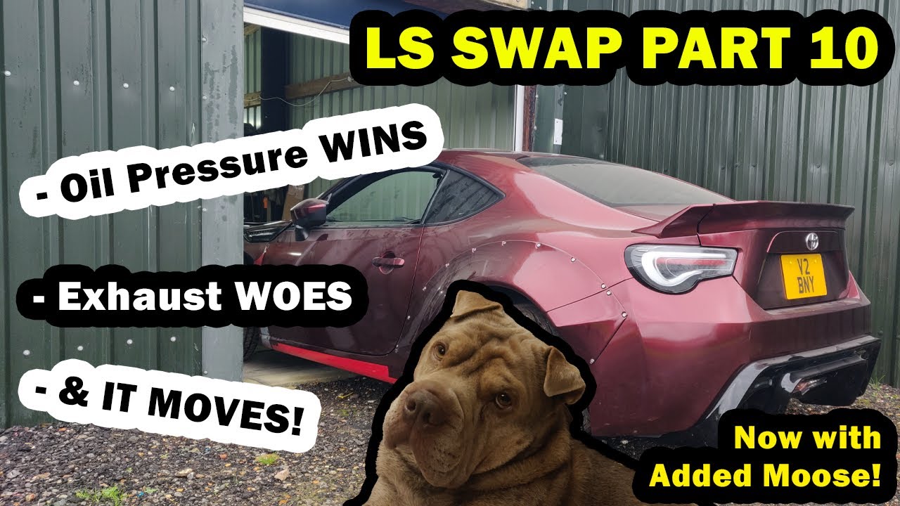 Fixing the Oil Pressure Issues - IT MOVES! || Rocket Bunny GT86 LS Swap Part 10