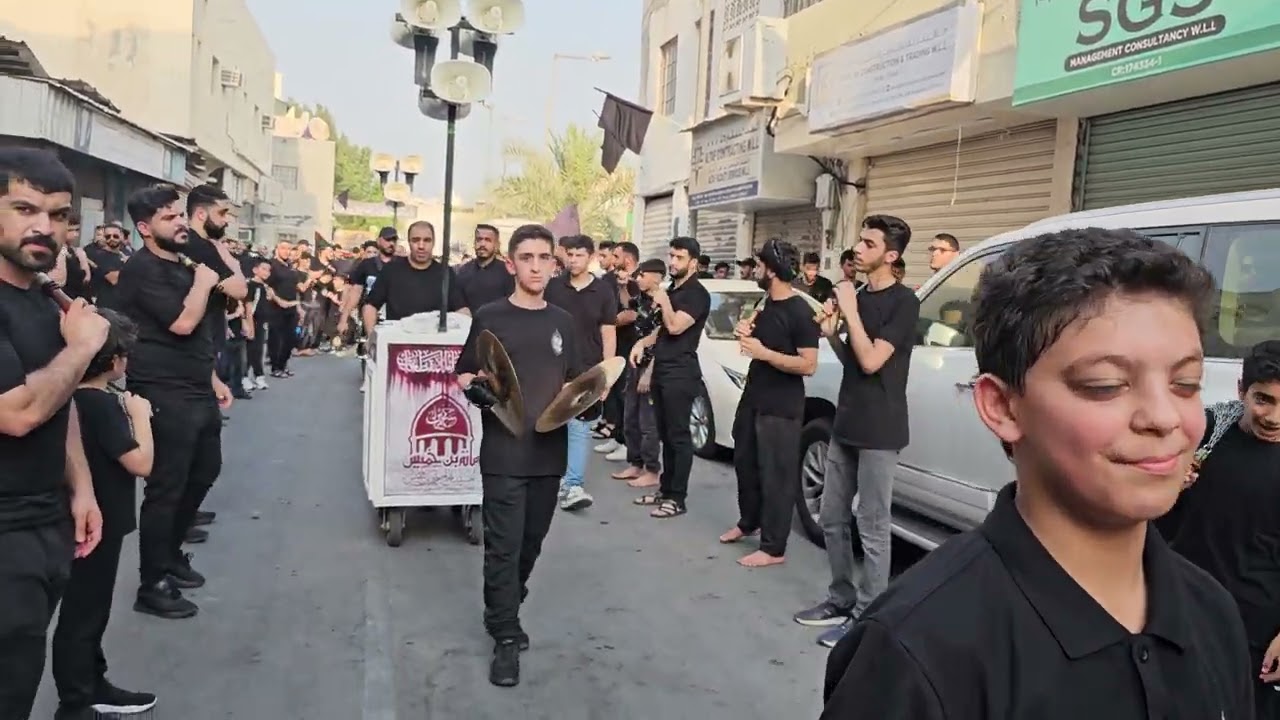 موكب الزنجيل بحسينية بن خميس الرادود باسل عمران ذكرى أربعينية الإمام الحسين ع ٢٠ صفر ١٤٤٧هجرية ٢٠٢٥م