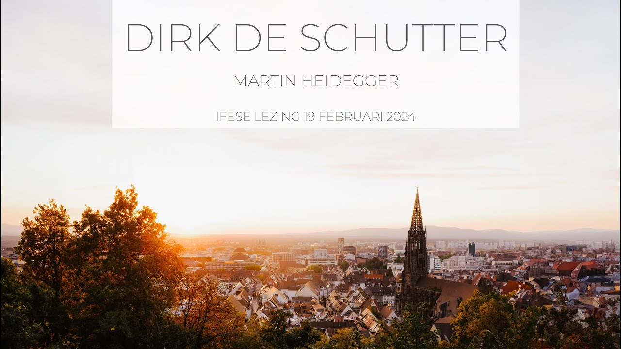 Dirk De Schutter - Martin Heidegger