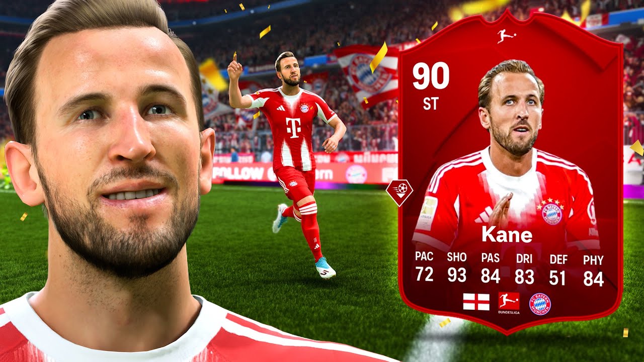 НИЗКОПРОИЗВОЛЬНЫЙ PS+!! 😅 90 POTM SBC Kane! Обзор игрока FC 26