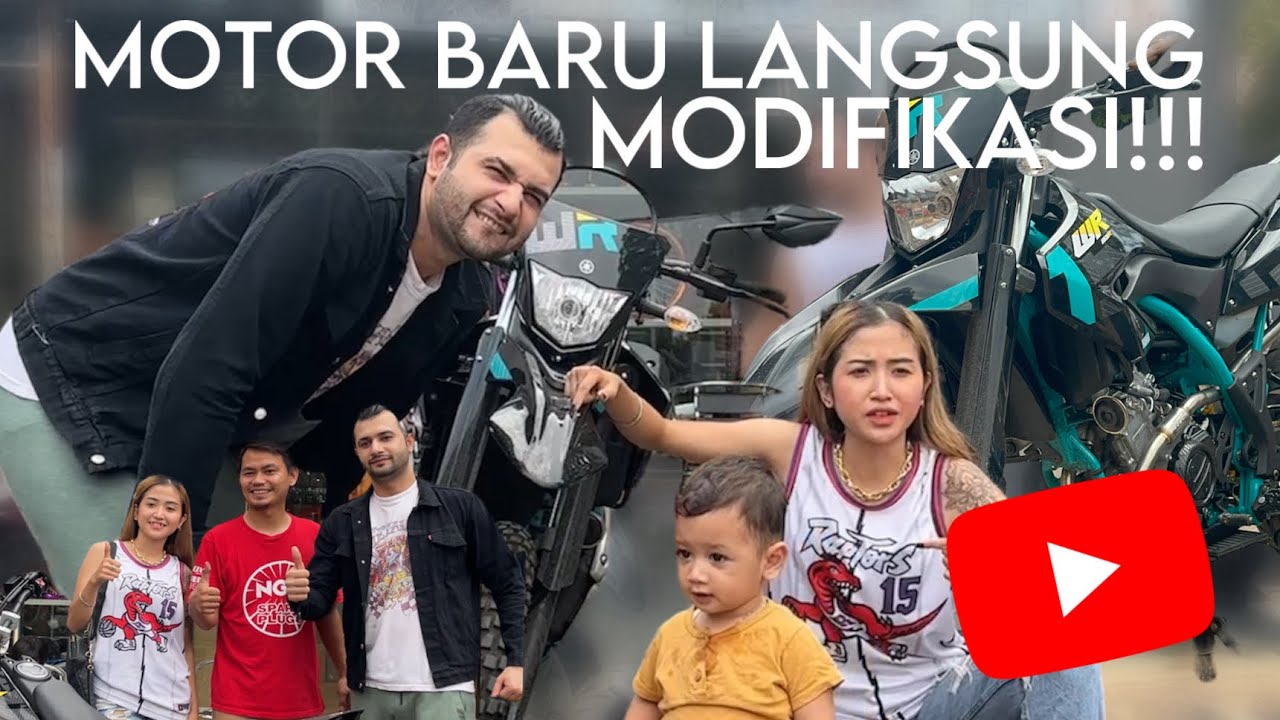 MOTOR BARU LANGSUNG VENNY MODIFIKASI!!!