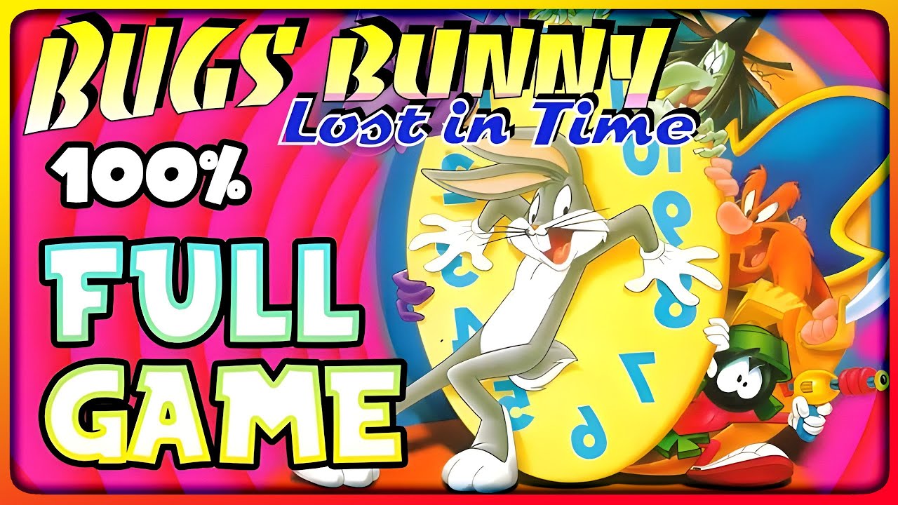 Bugs Bunny: Lost in Time FULL GAME 100% Longplay (PS1)