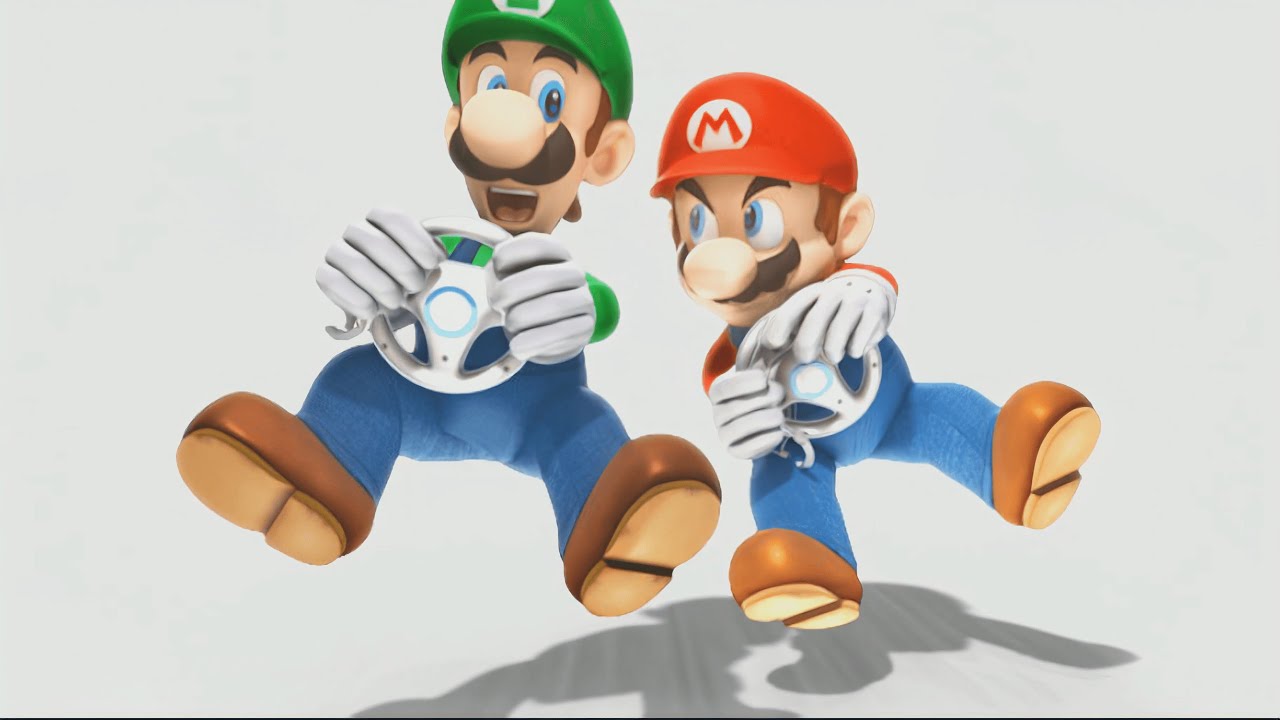 Mario Kart Wii | Intro movie | Nintendo Wii [4K] (A.I. upscaled)