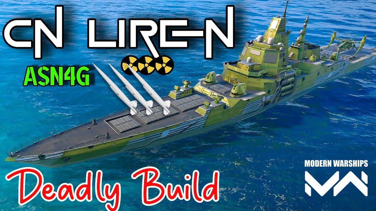 CN Liren - With Full ASN4G☢️ Nuclear Power - Modern Warships
