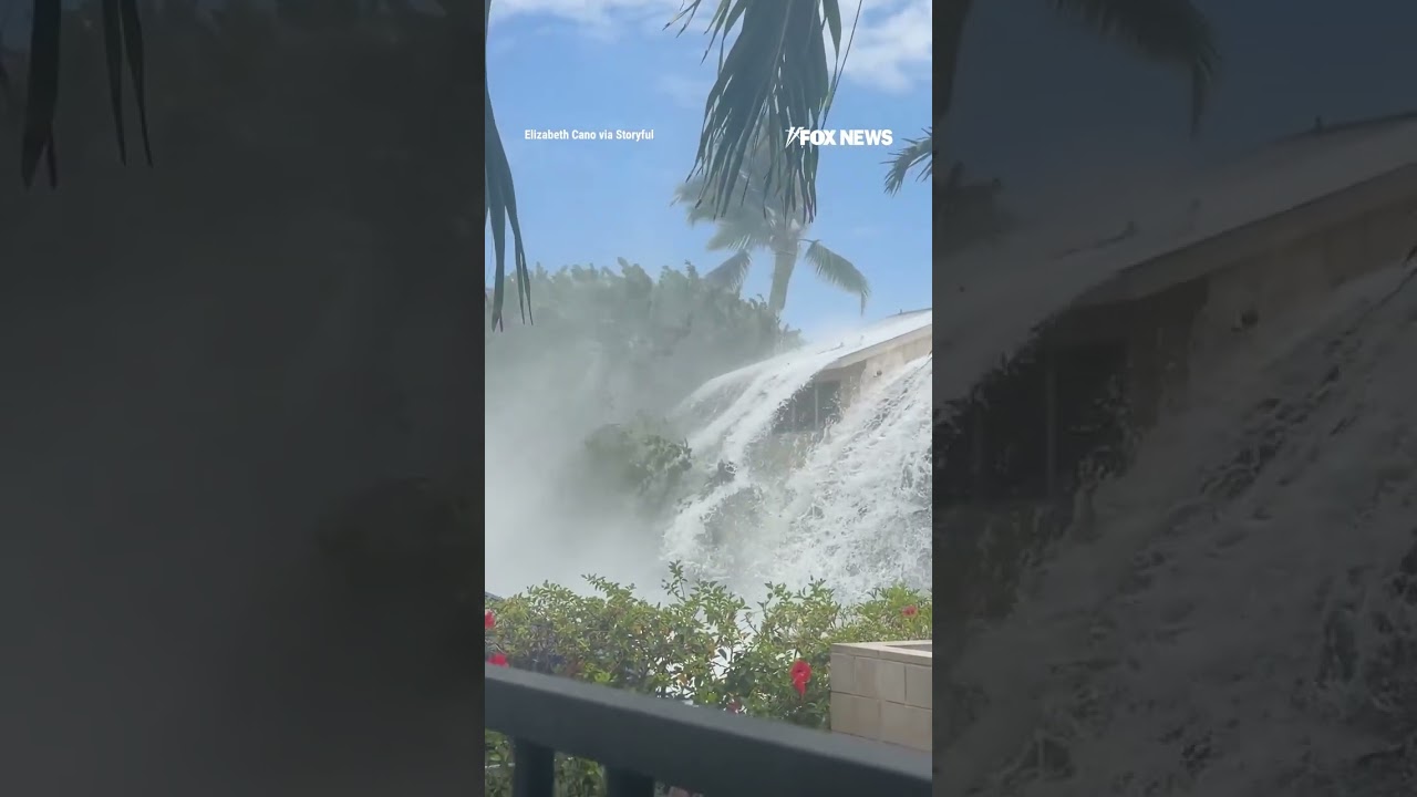 Massive wave CRASHES over Hawaii condo  #foxnews #news #us #fox