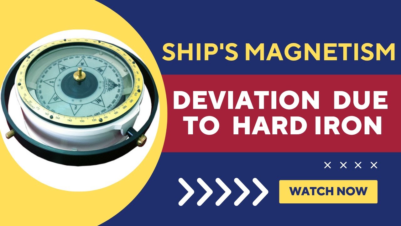 Deviation Due To Hard Iron VSI And HSI | Magnetic Compass | Merchant Navy #earth #navy #compass