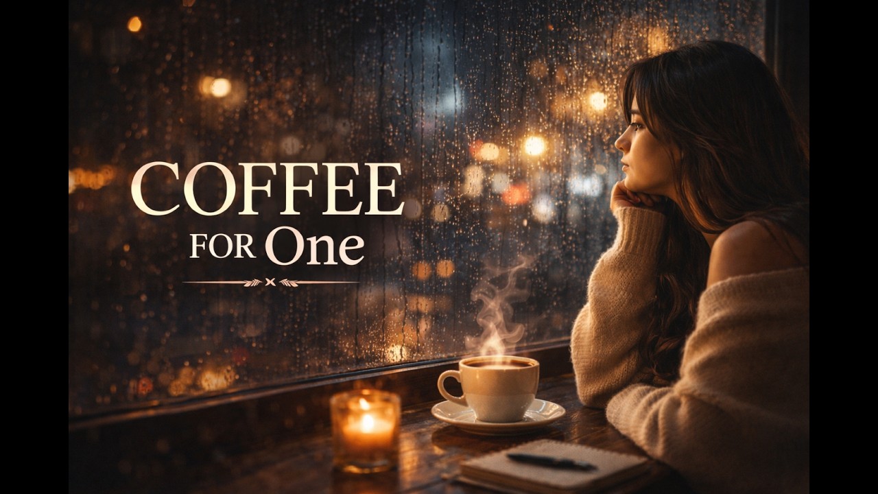 COFFEE FOR ONE ☕ | Emotional Piano Ballad | Sad Rainy Night Song