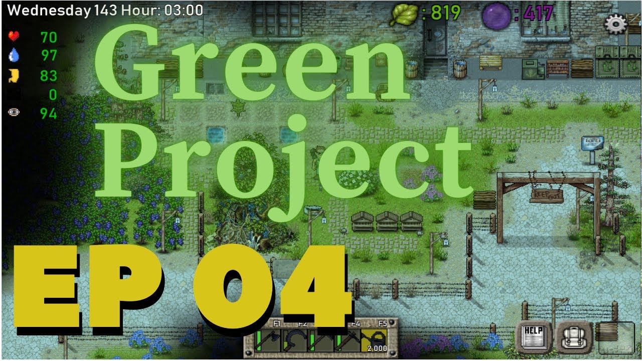 Green Project S03EP04 - Our first squirrel!