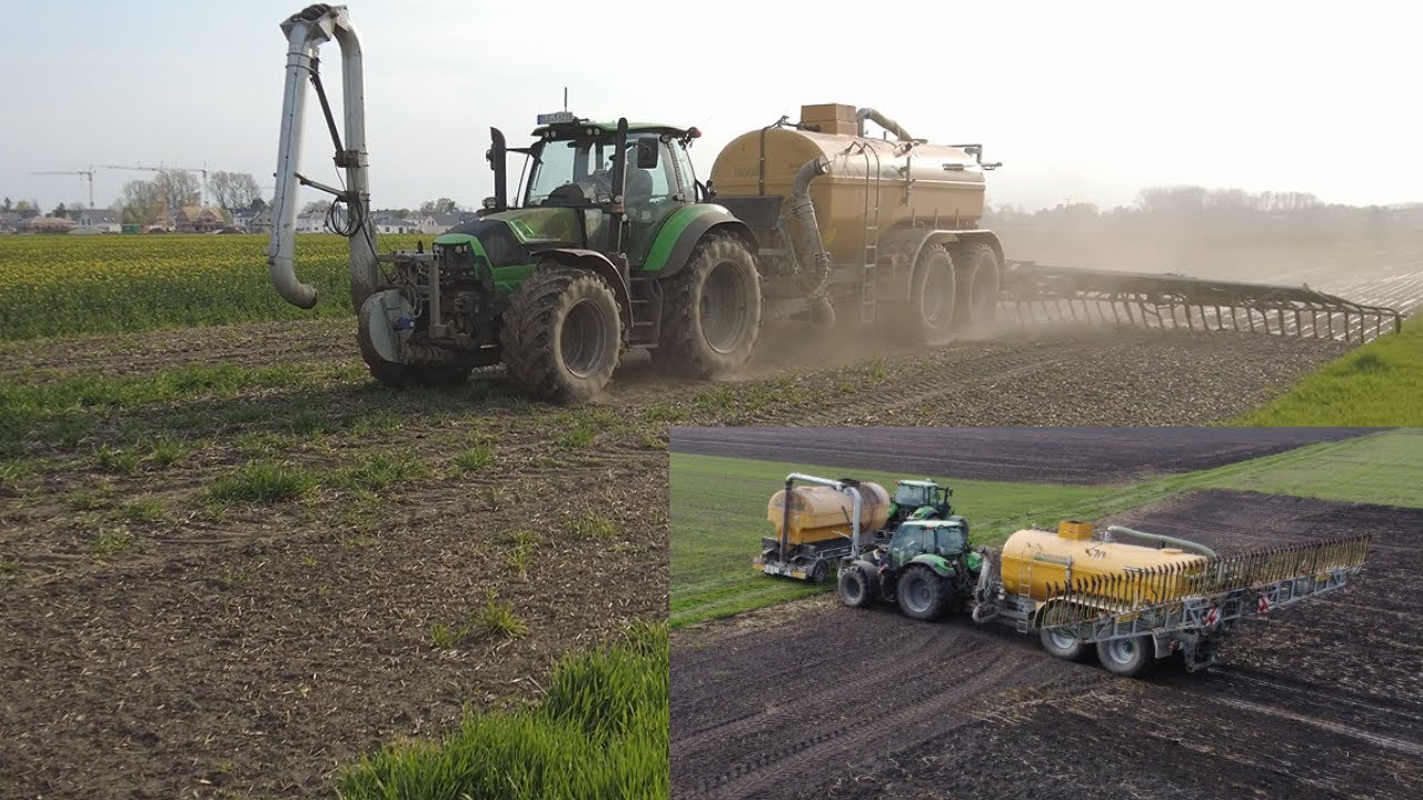 Gülle ausbringen (Deutz Fahr 6210/Zunhammer SKE 18500)