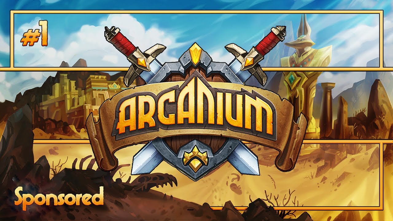 A Deckbuilding Roguelike :) | Rhapsody Plays Arcanium - Episode 1 [SPONSORED]