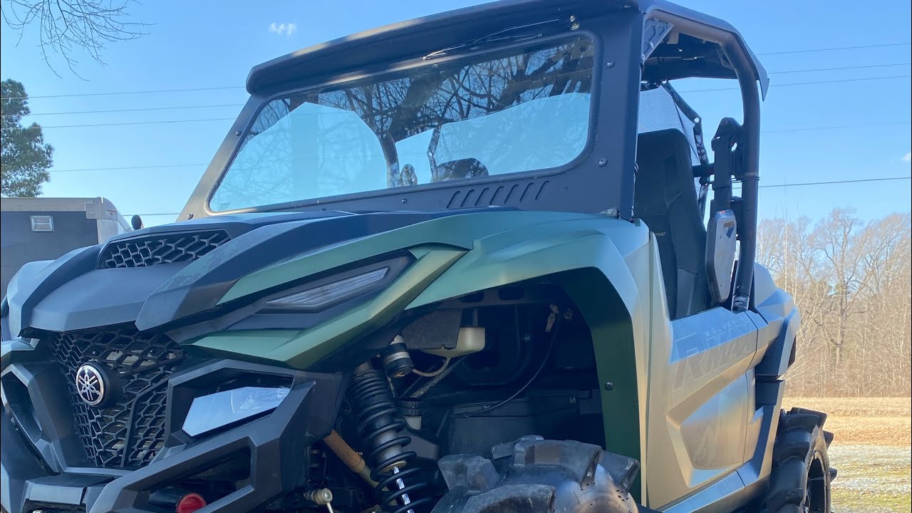 Rmax 1000 Super Atv glass windshield