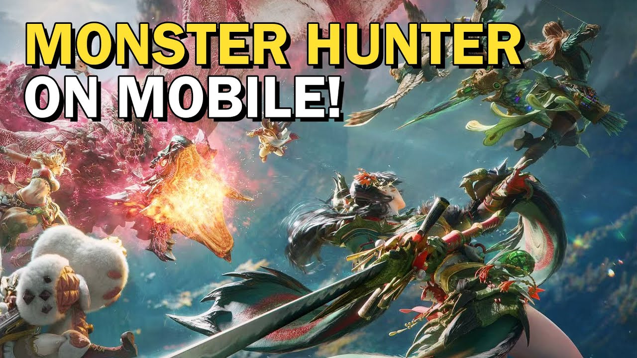 MONSTER HUNTER ON MOBILE! First Hand Look at Monster Hunter Outlanders!