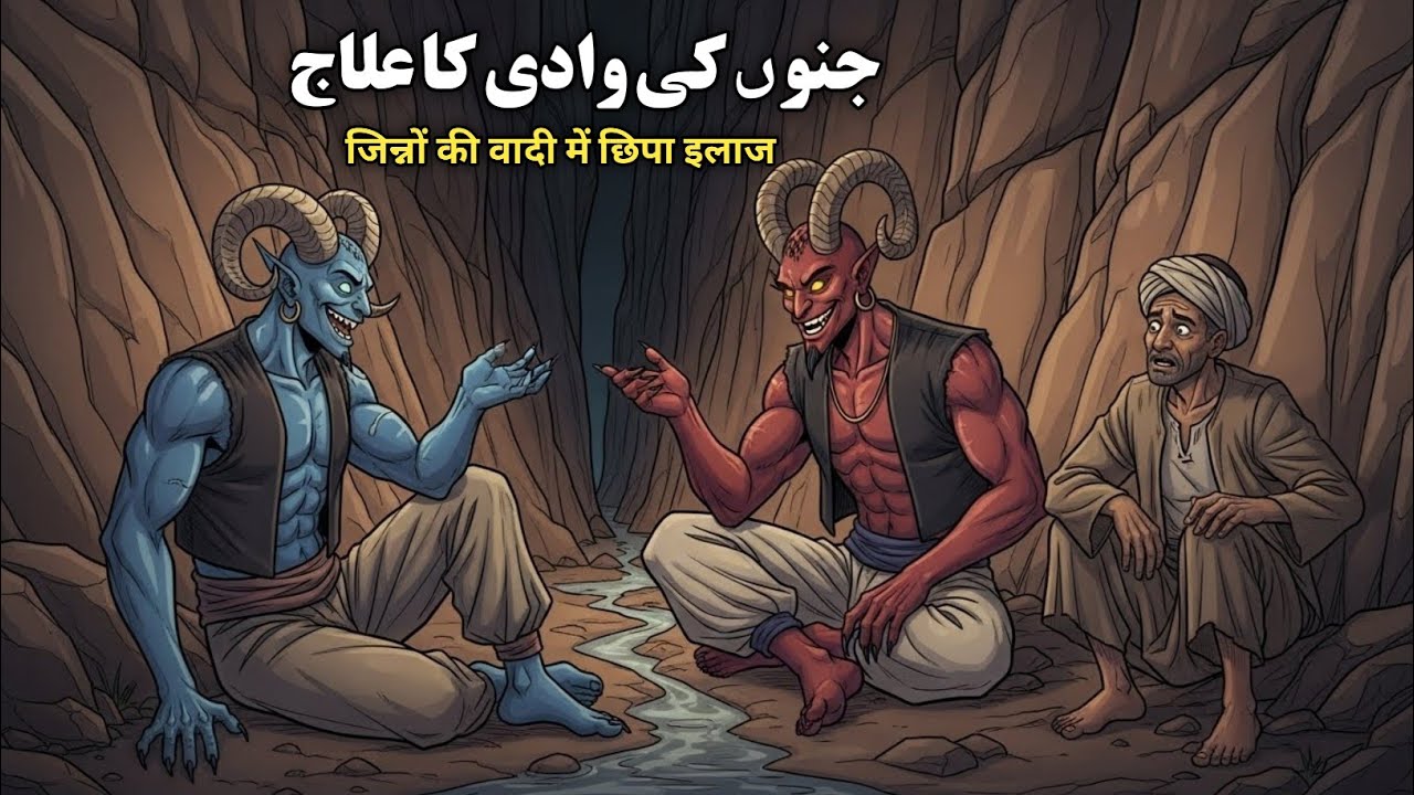 Jinno Ke Wadi  Me Chhupa ilaz |Wisdom Moral Story | Qadeem Hiqayat 