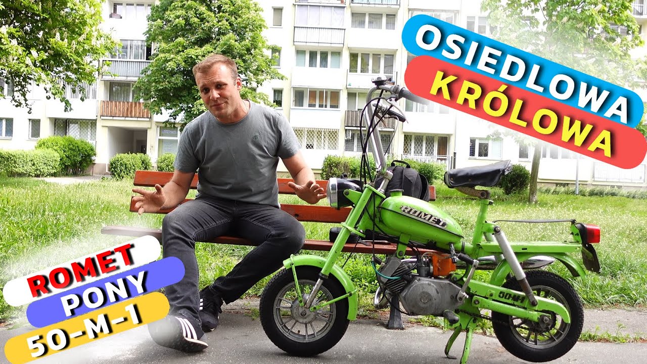 Motorynka Romet M1 - Szał na osiedlu! Prezent na komunię? Szokujące zakończenie!