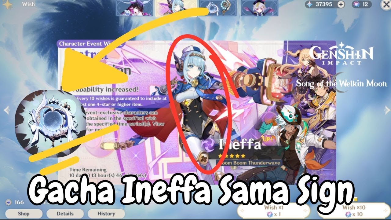 Ga Nyesel, Gacha Terhoki di Awal Tahun Banner Ineffa - Genshin Impact