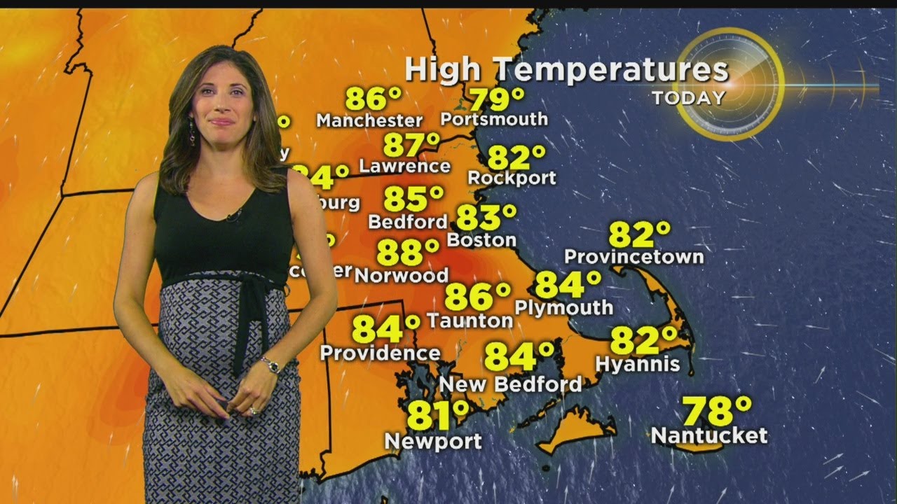 WBZ Mid Morning Forecast For July 30, 2018