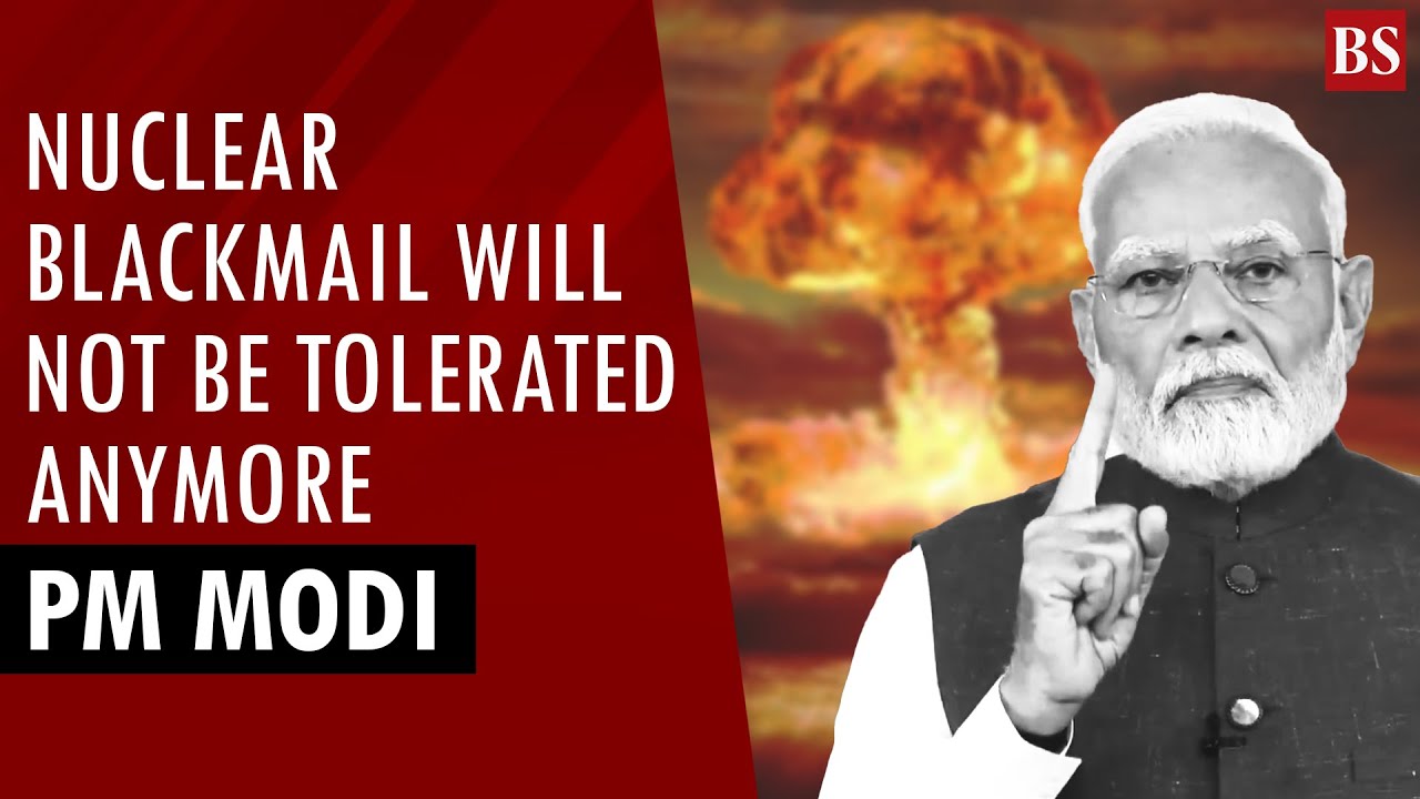 Nuclear blackmail will not be tolerated anymore: PM Modi | Operation Sindoor | India-Pakistan