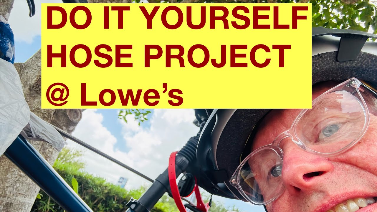 LOWES - buying &ldquo;Hose Do It Yourself BRIDGE&rdquo; To PREVENT snagging as I Pull It Across Side Of HOUSE.