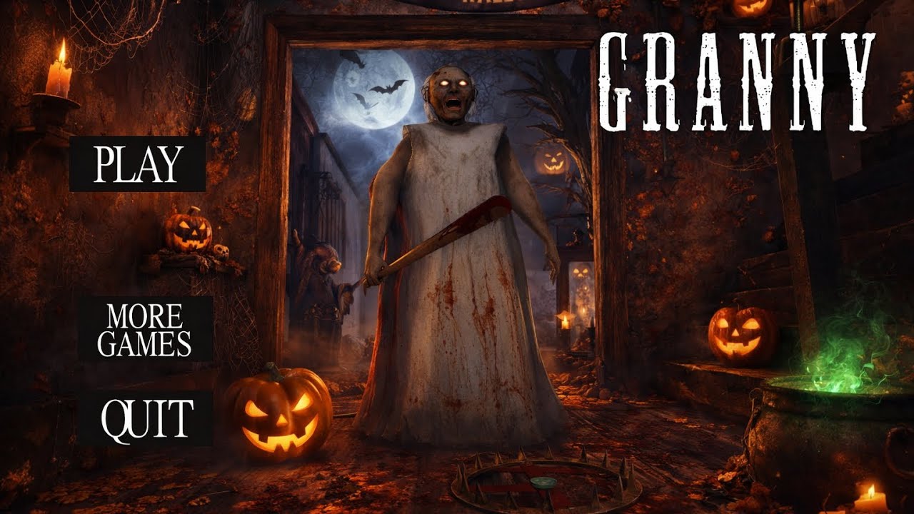 Granny halloween theme | car escape | scary gameplay