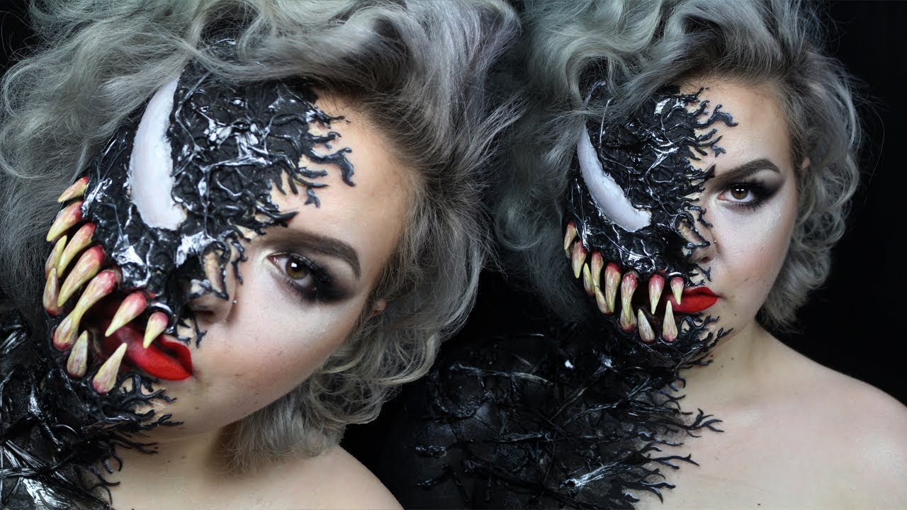 Venom SFX Make Up Tutorial | ItsGottaBeSarahC