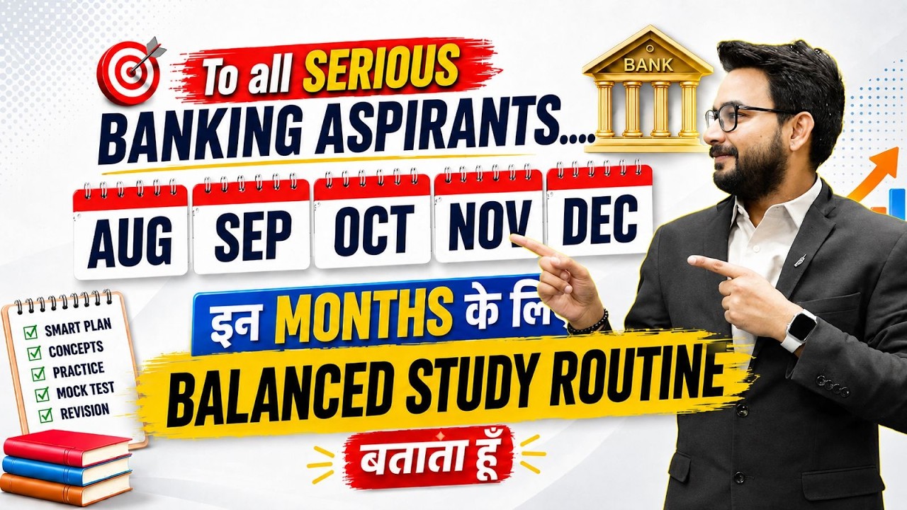 IBPS/SBI/RRB 2026 Complete Preparation Roadmap | 5 Months Smart Study Plan