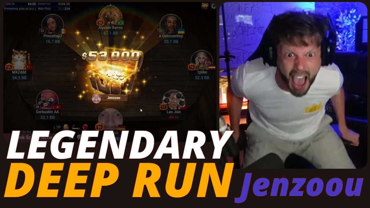 Jenzoou Goes Wild in Epic Run! Part 1 | GGPoker Highlights